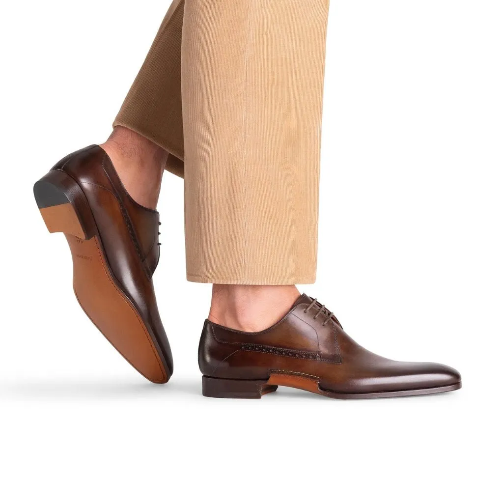 MAGNANNI Douglas Lace Up Shoe TOBACCO
