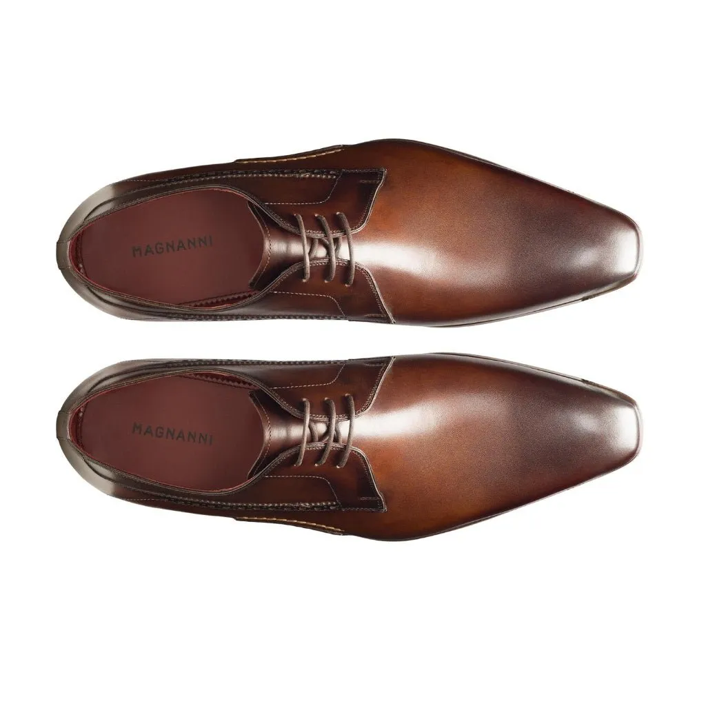 MAGNANNI Douglas Lace Up Shoe TOBACCO
