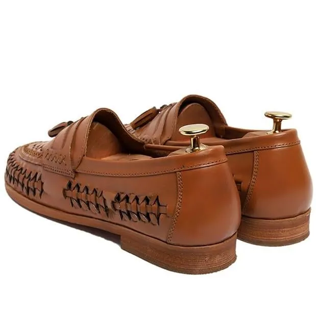 Mario Morato Hand Woven Tassel Loafers for men