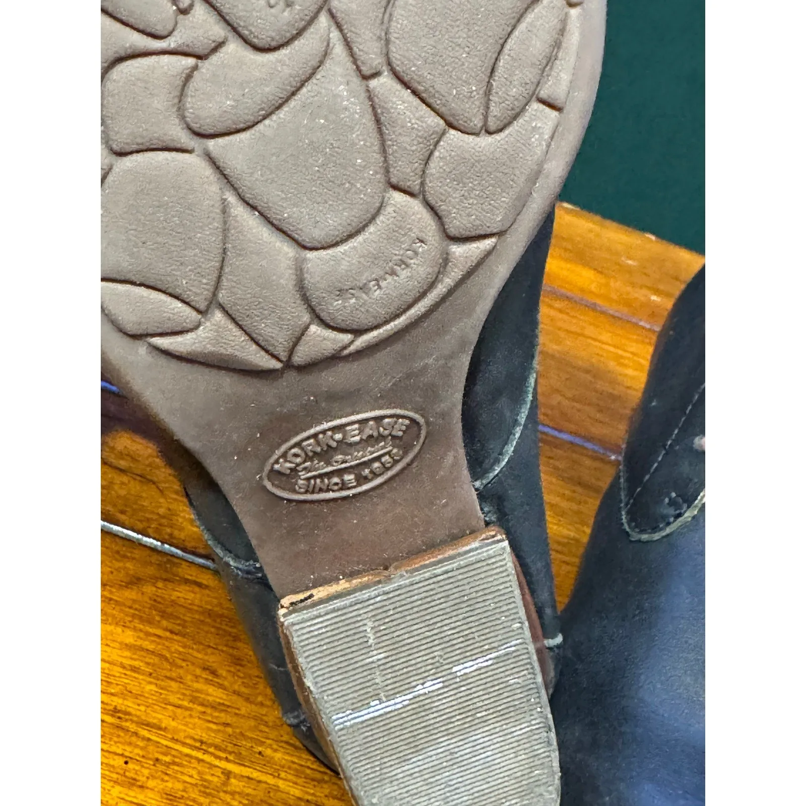 Markdown Korkease 7 Trustworthy assistance heeled derby size Women's
