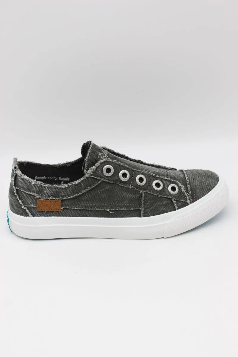 Masterful craftsmanship 16 Sneaker Smoked Malibu Sage Positive feedback On Oz Slip Play Blowfish Comfort Desert Canvas