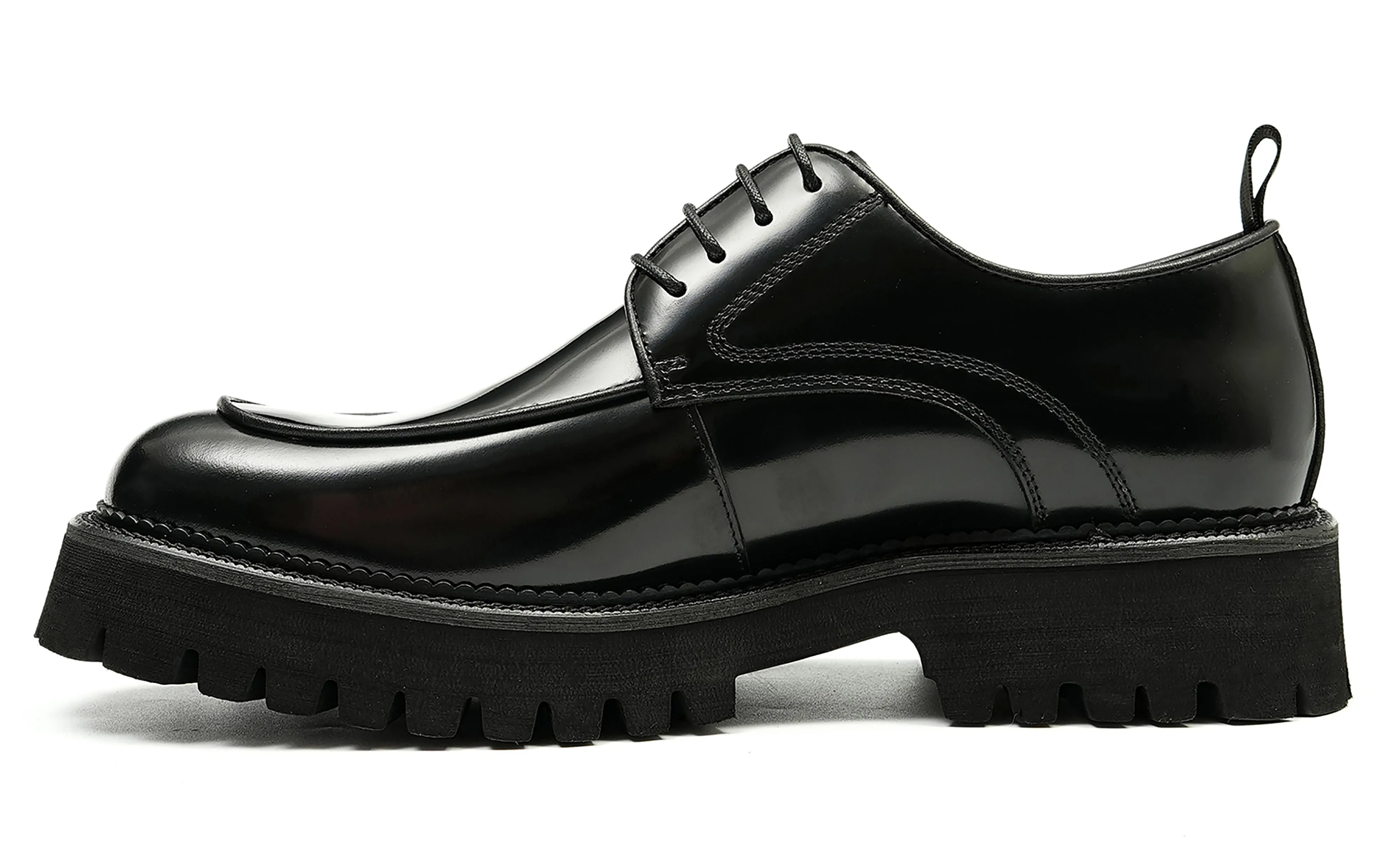 Men's Classic Dress Patent Leather Derby