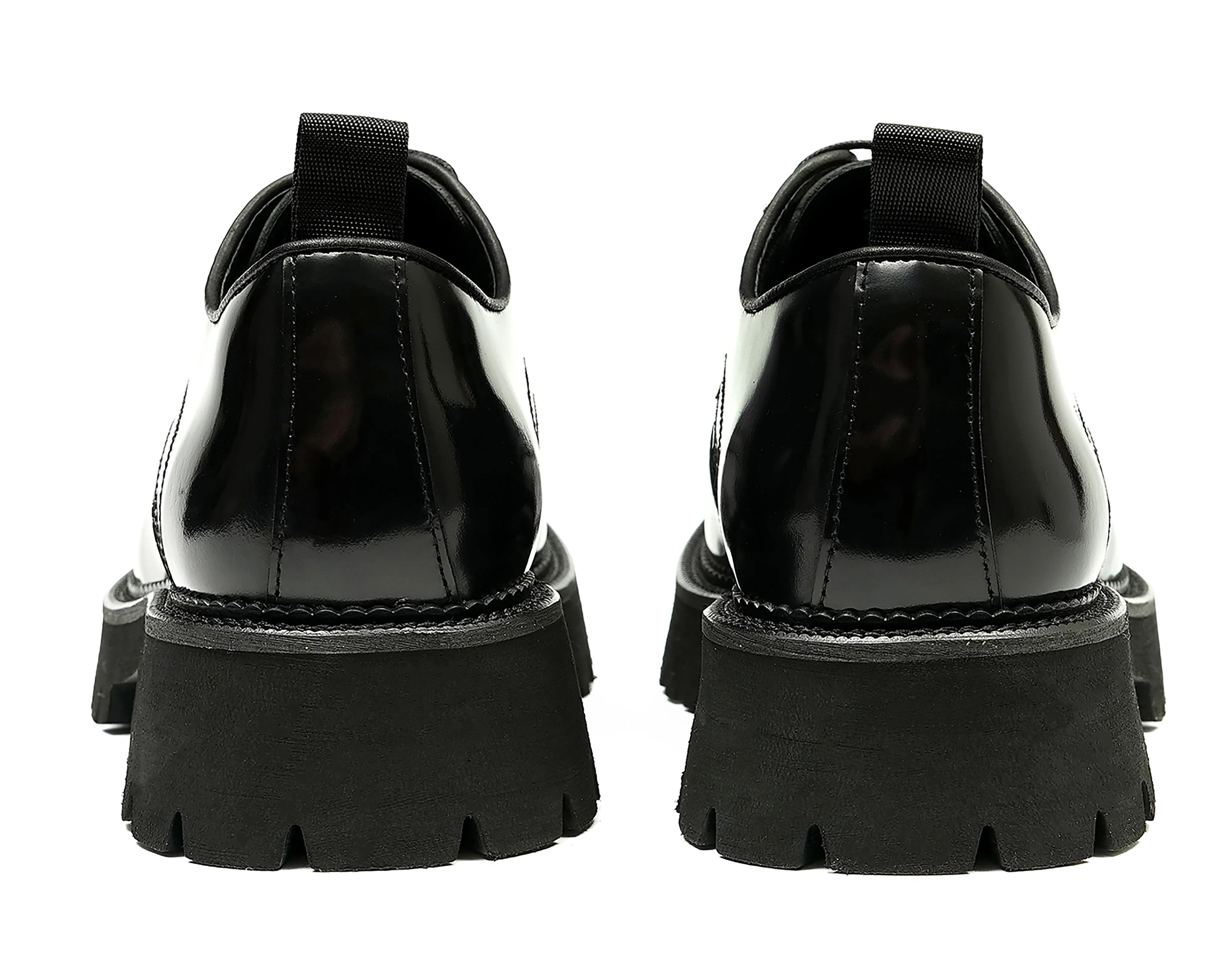 Men's Classic Dress Patent Leather Derby