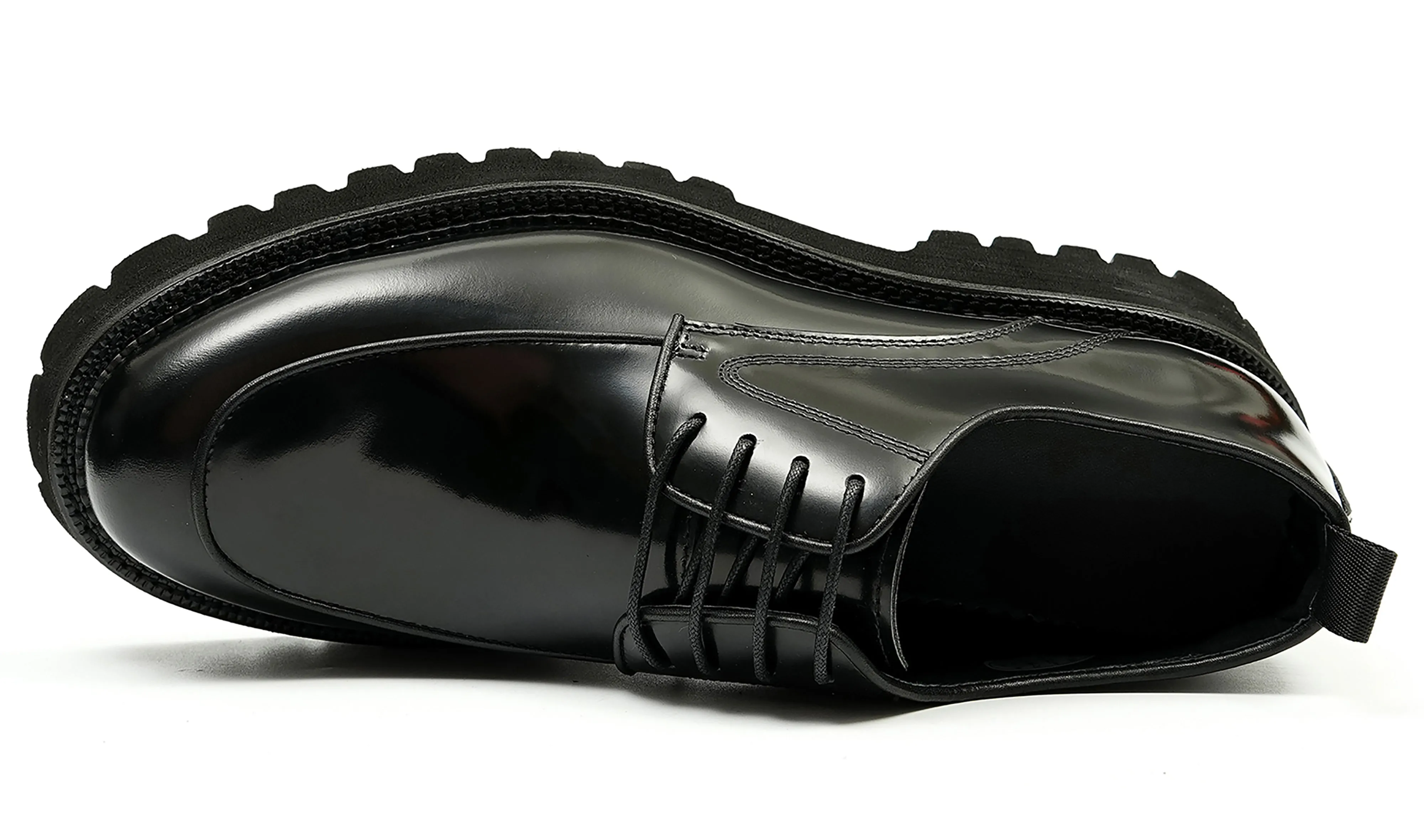 Men's Classic Dress Patent Leather Derby