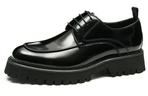 Men's Classic Dress Patent Leather Derby