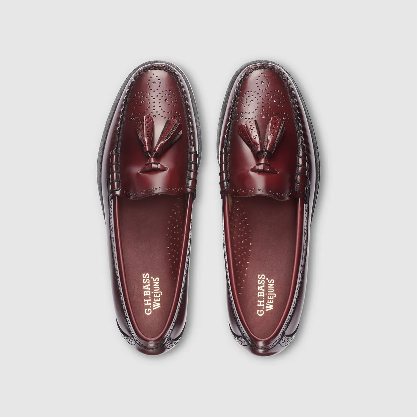 MENS LARKIN TASSEL BROGUE WEEJUNS LOAFER