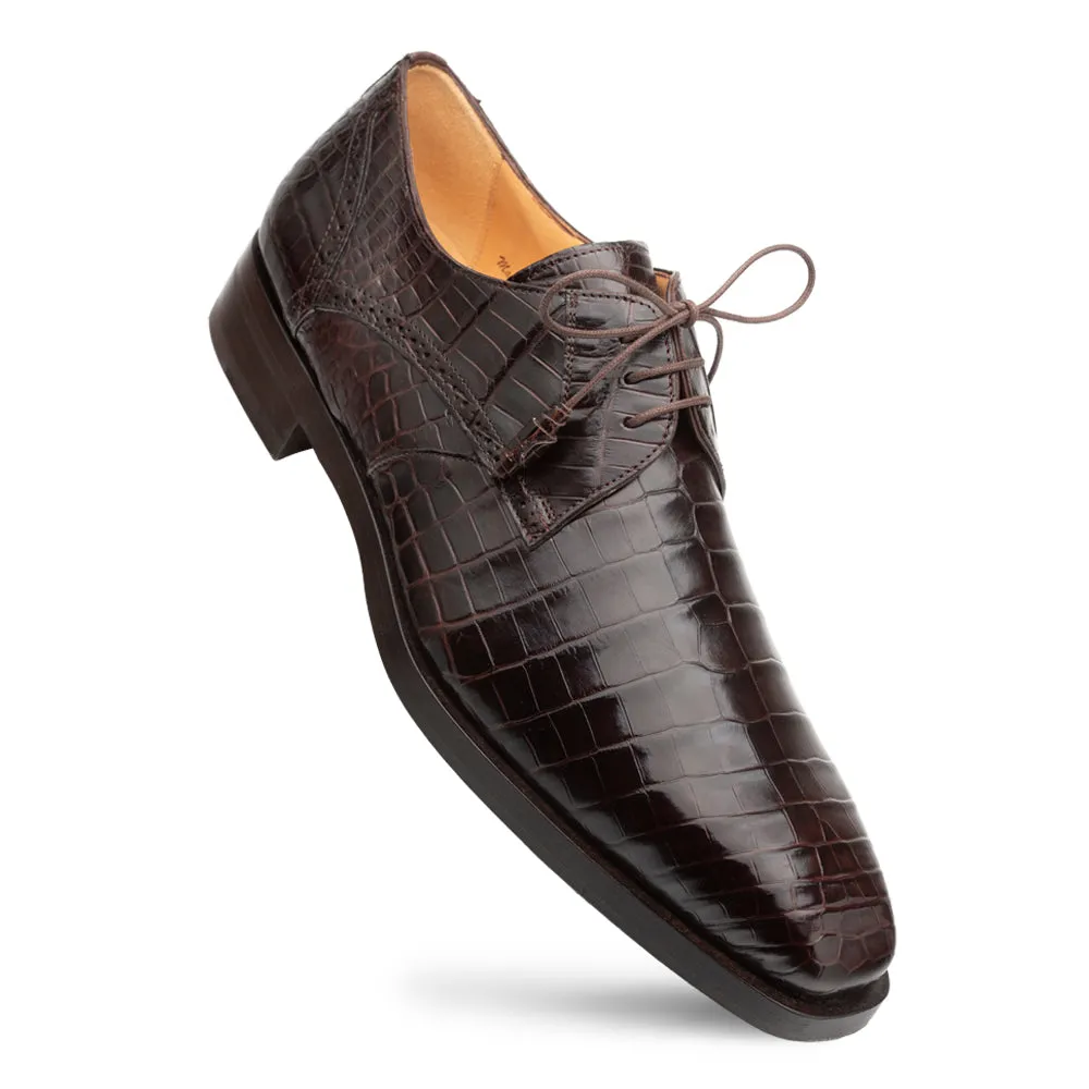 Mezlan Dandy EX4967-J Men's Shoes Exotic Alligator Lace-Up Derby (MZ3778)