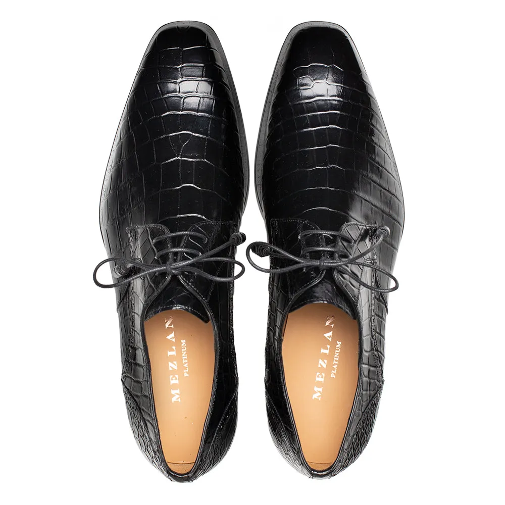 Mezlan Dandy EX4967-J Men's Shoes Exotic Alligator Lace-Up Derby (MZ3778)