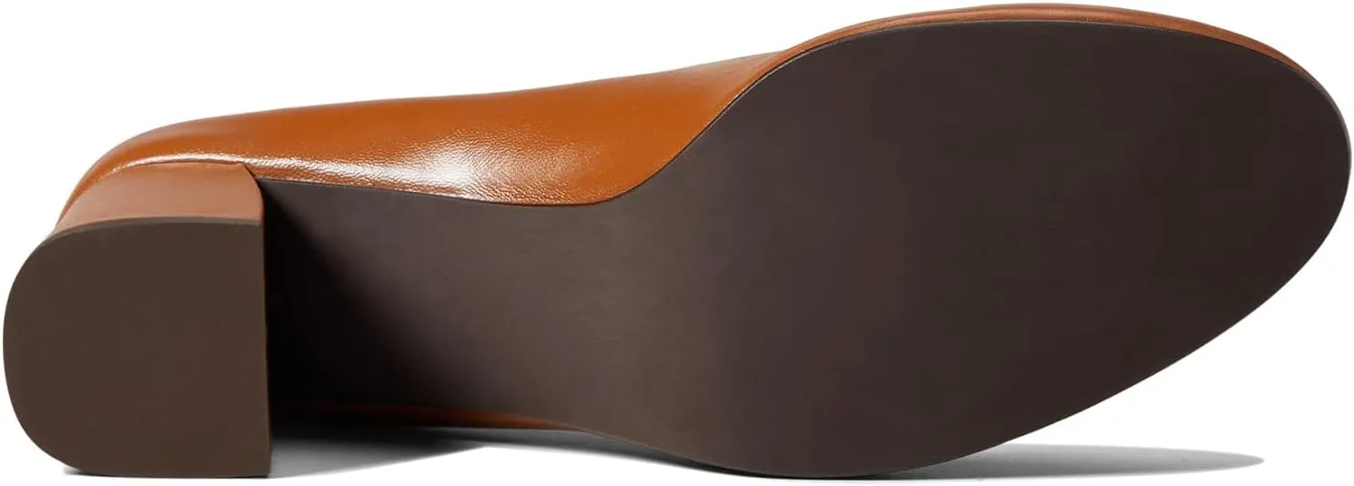 MOOMMO Women Classic Chunky Block Heel Suede Pumps Round Closed Toe Slip On 2" Low Thick Heels Dress Shoes Matte Patent Spring Fashion Office Ladies Work Pump Basic Shoe Elegant Wedding 4-11 M US