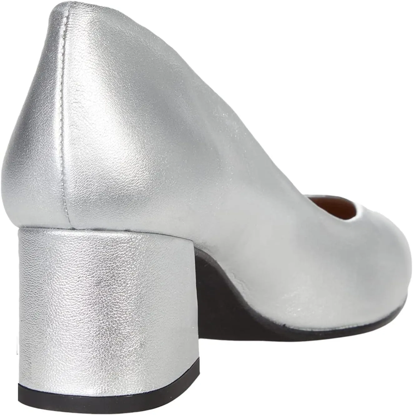 MOOMMO Women Classic Chunky Block Heel Suede Pumps Round Closed Toe Slip On 2" Low Thick Heels Dress Shoes Matte Patent Spring Fashion Office Ladies Work Pump Basic Shoe Elegant Wedding 4-11 M US