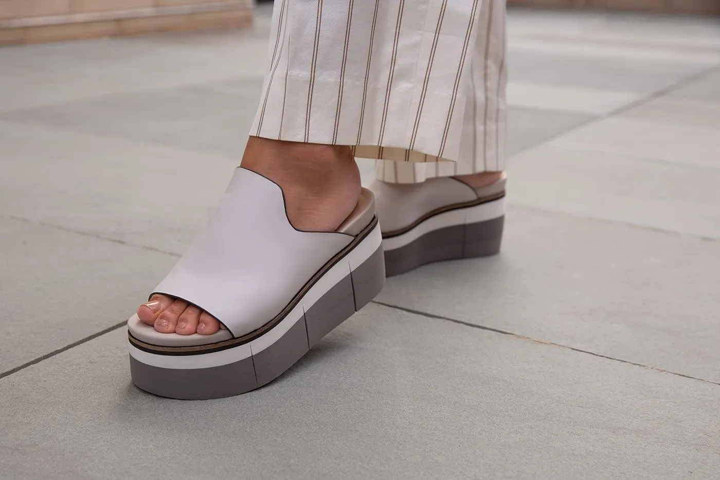 naked Feet Women's FLOW Platform Sandal