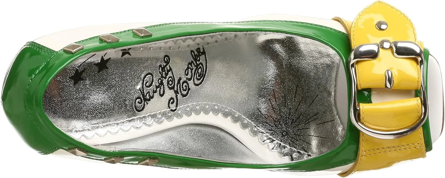 Naughty Monkey Women's Colorful Talk Pump