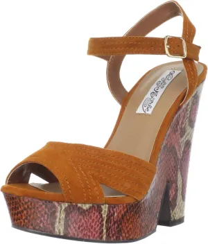 Naughty Monkey Women's Fixation Platform Sandal