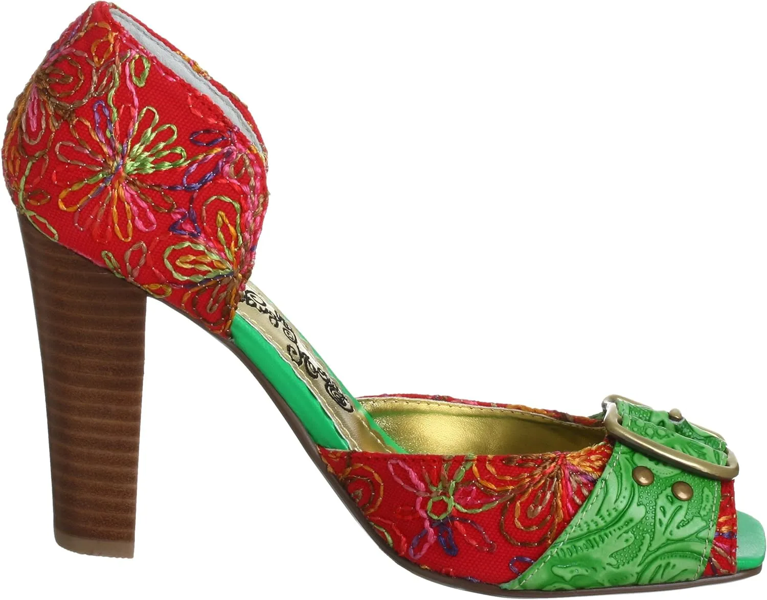 Naughty Monkey Women's Scribble Dibble Pump