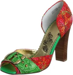 Naughty Monkey Women's Scribble Dibble Pump