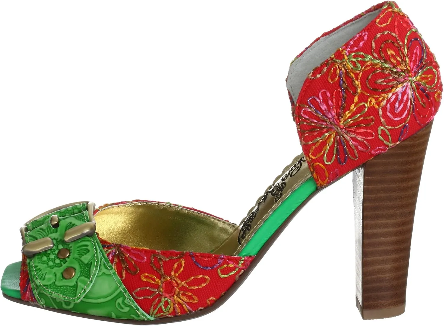 Naughty Monkey Women's Scribble Dibble Pump