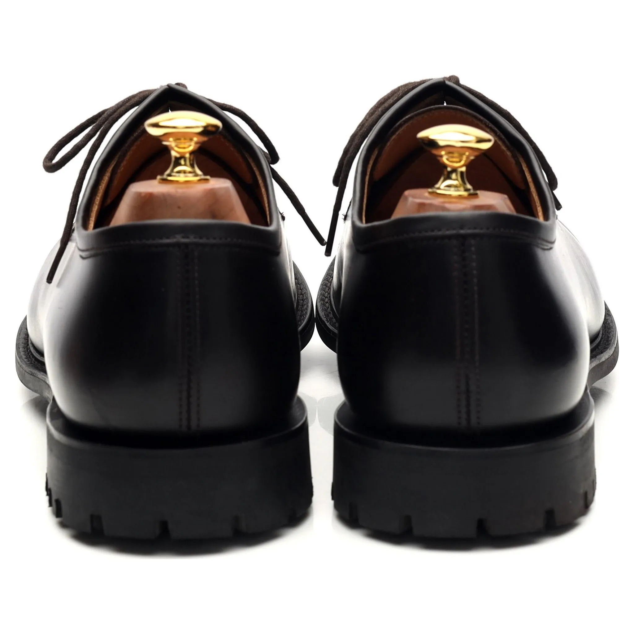 'Newbridge' Black Leather Derby UK 9 G