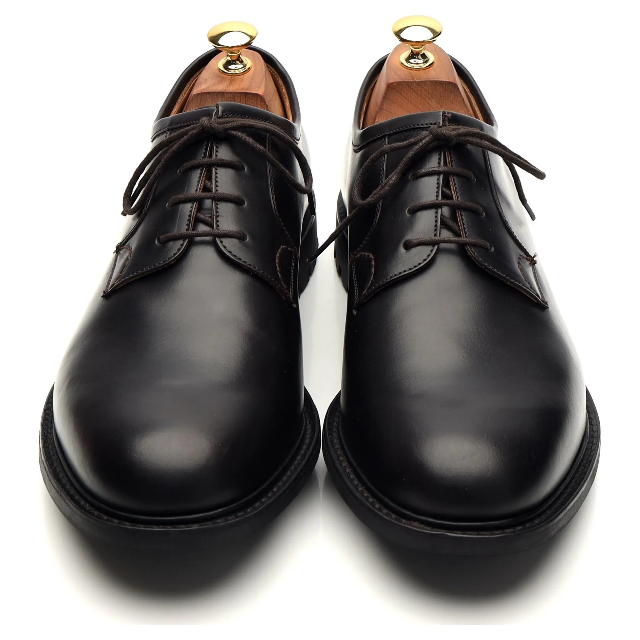 'Newbridge' Black Leather Derby UK 9 G
