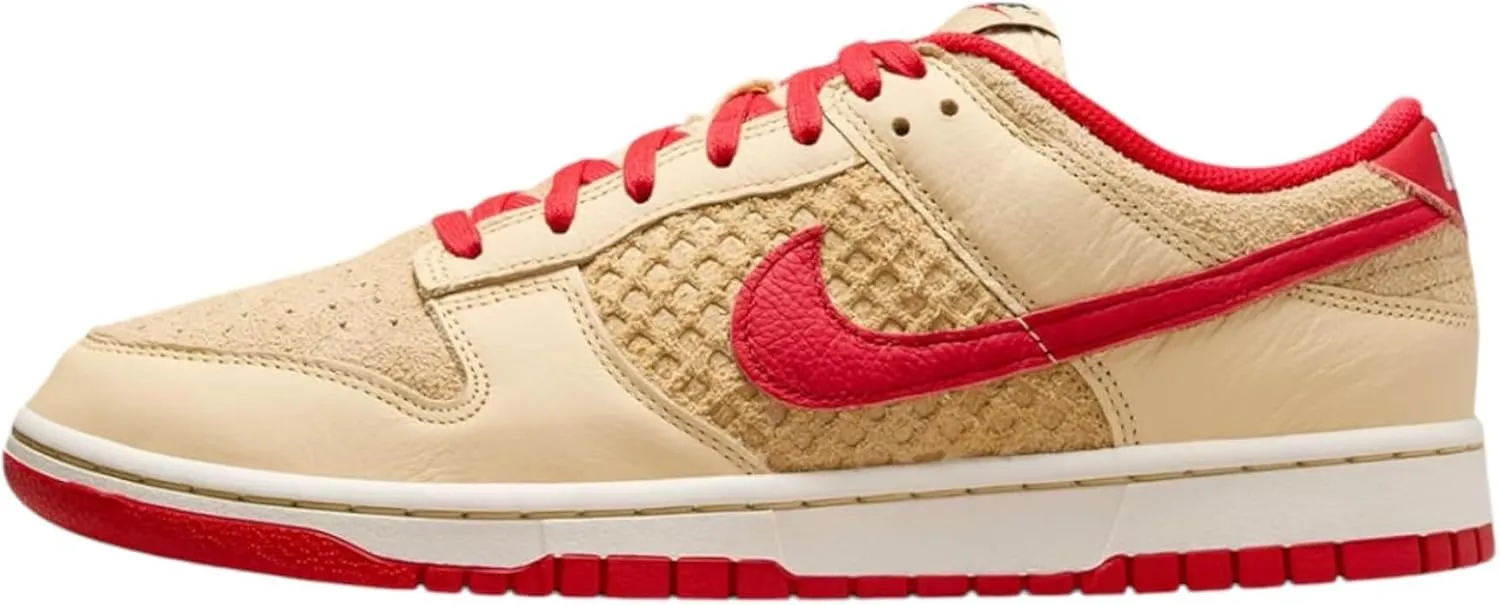 Nike Dunk Low Retro SE 'Strawberry Waffle' Men Pale Vanilla/University Red HJ9100-294 Size 8 US