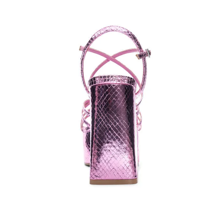 No Prob Platform Sandal