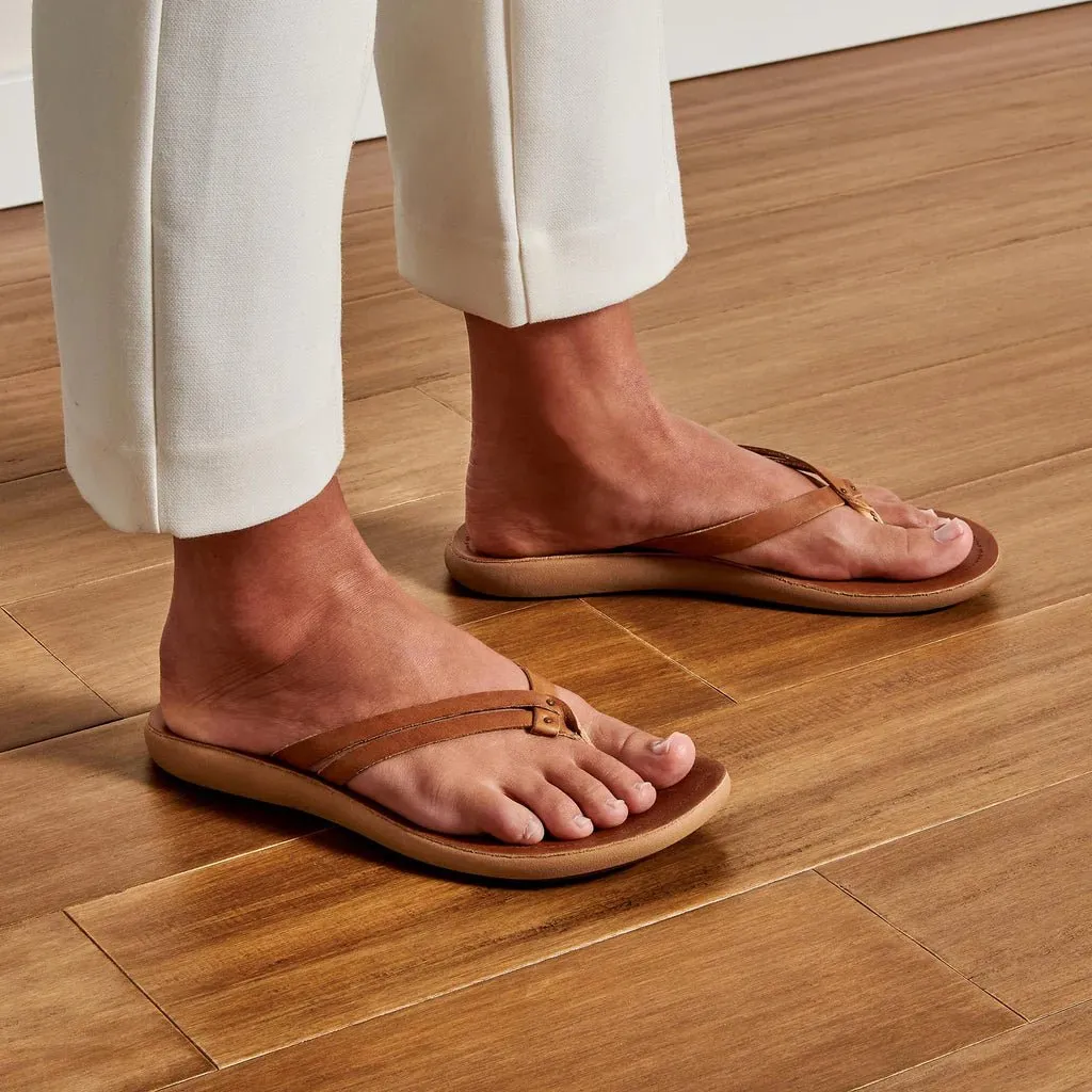 OluKai Women's Kapehe Luana Flip Flops - Final Sale