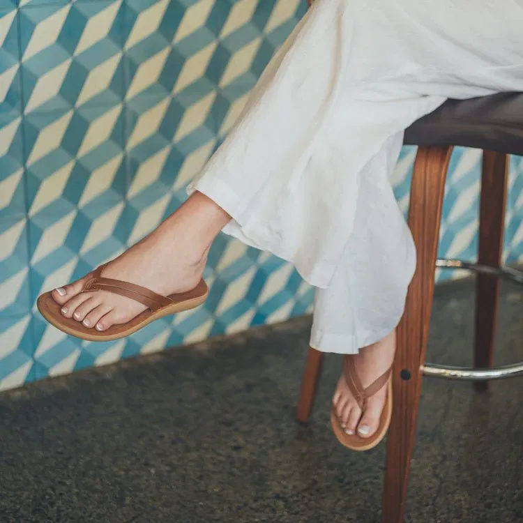OluKai Women's Kapehe Luana Flip Flops - Final Sale