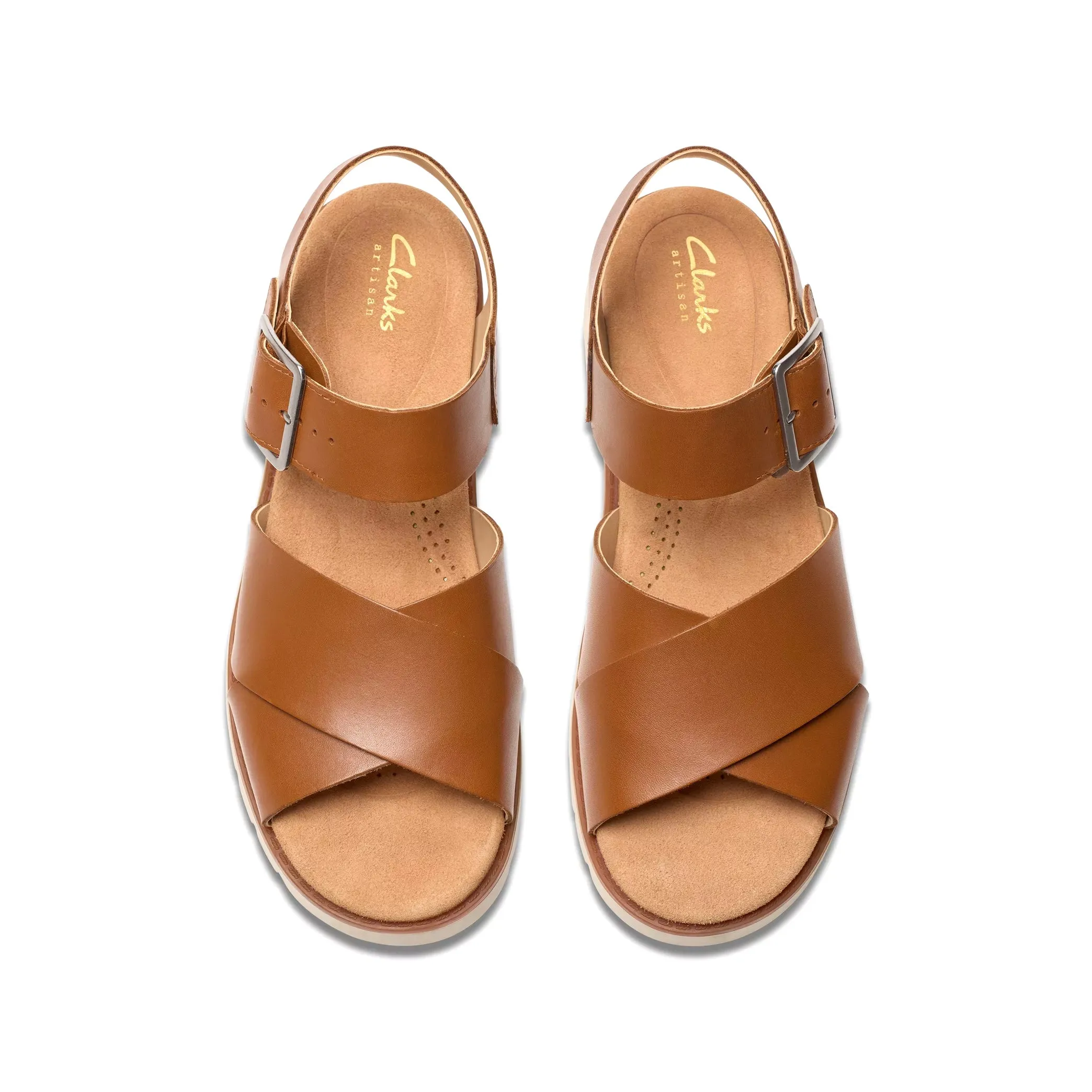 'Orinoco Cross' women's sandal - brown