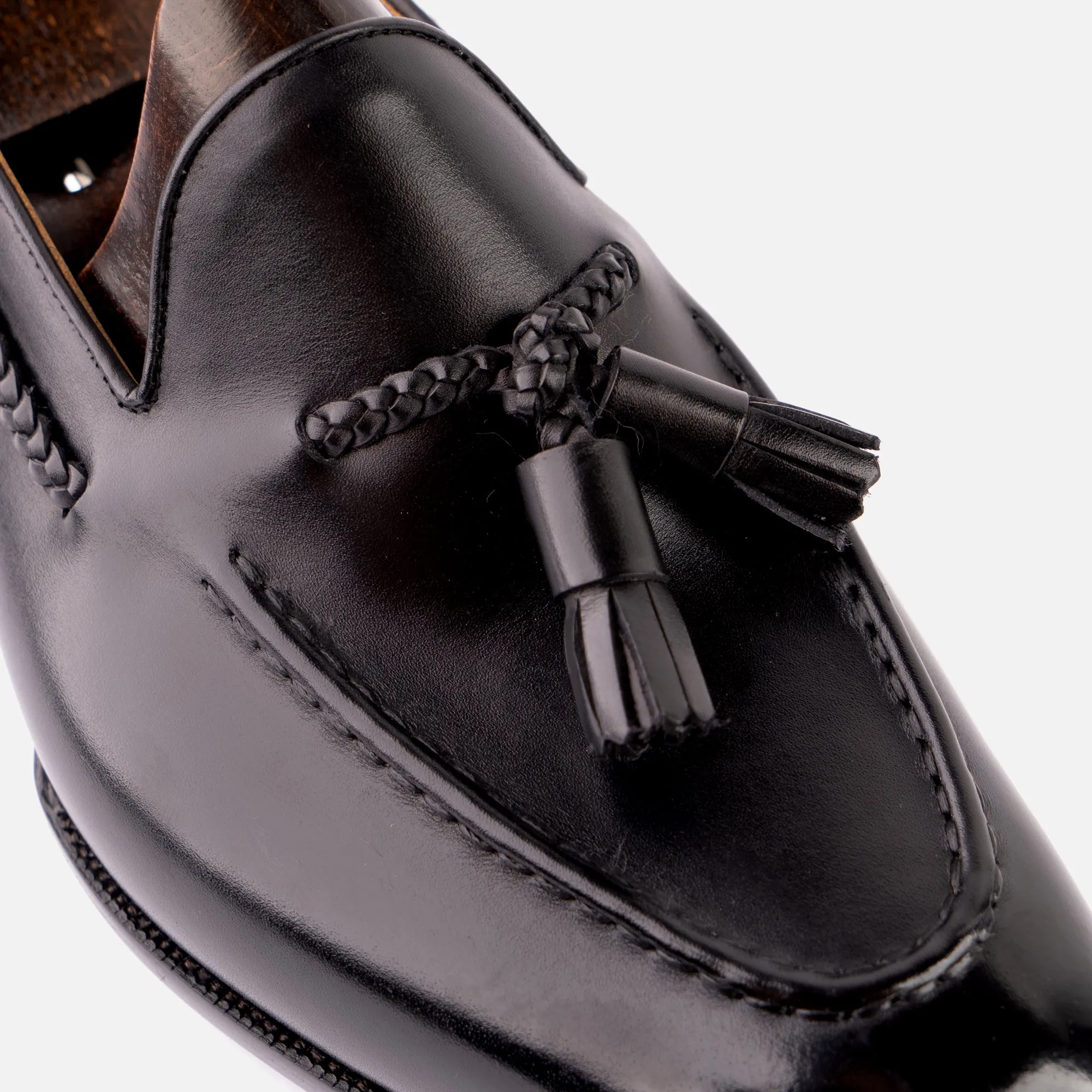 OT41 - Braided Tassel Loafer
