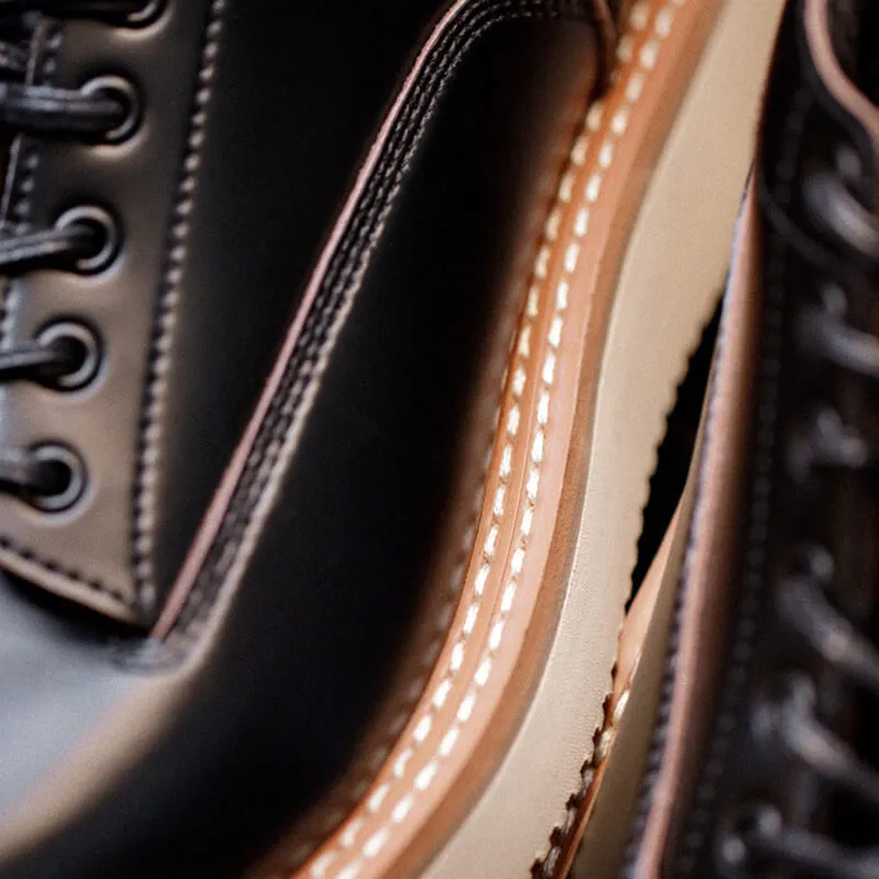 Oxford Shoes with reverse suede stitching