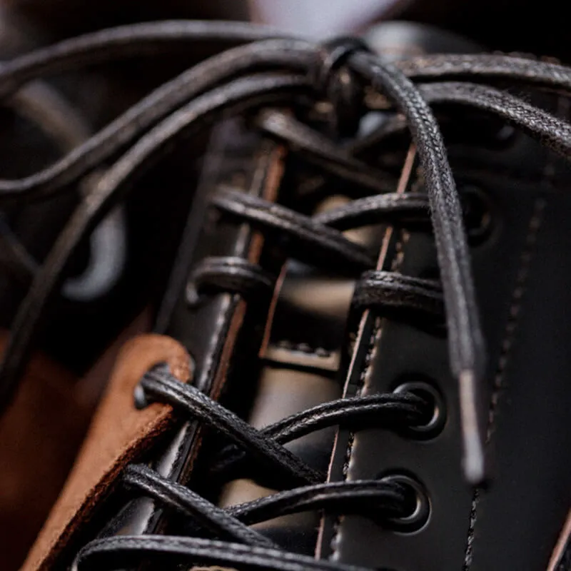 Oxford Shoes with reverse suede stitching