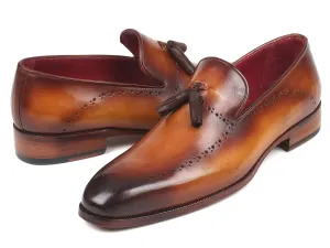 Paul Parkman Men's Tassel Loafer Brown