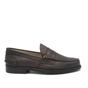 PENNY LOAFER DARK BROWN GRAIN