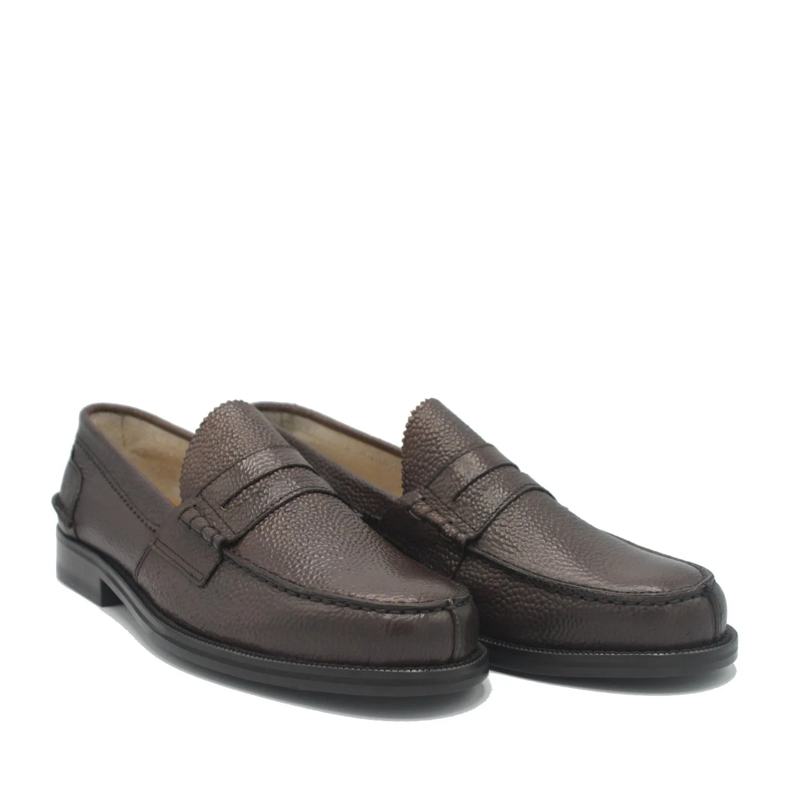 PENNY LOAFER DARK BROWN GRAIN