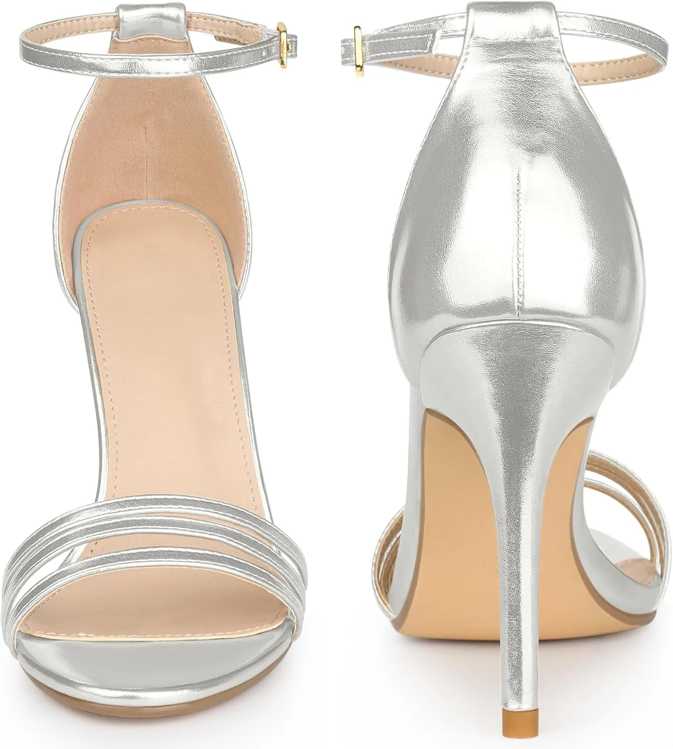 Perphy Strappy Heels Stiletto Heel Sandals for Women