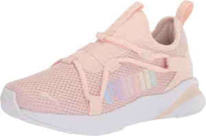 PUMA Softride Rift Slip-On Pop Jr Girls' Youth Sneaker 5 M US Big Kid Pink-White-Rainbow