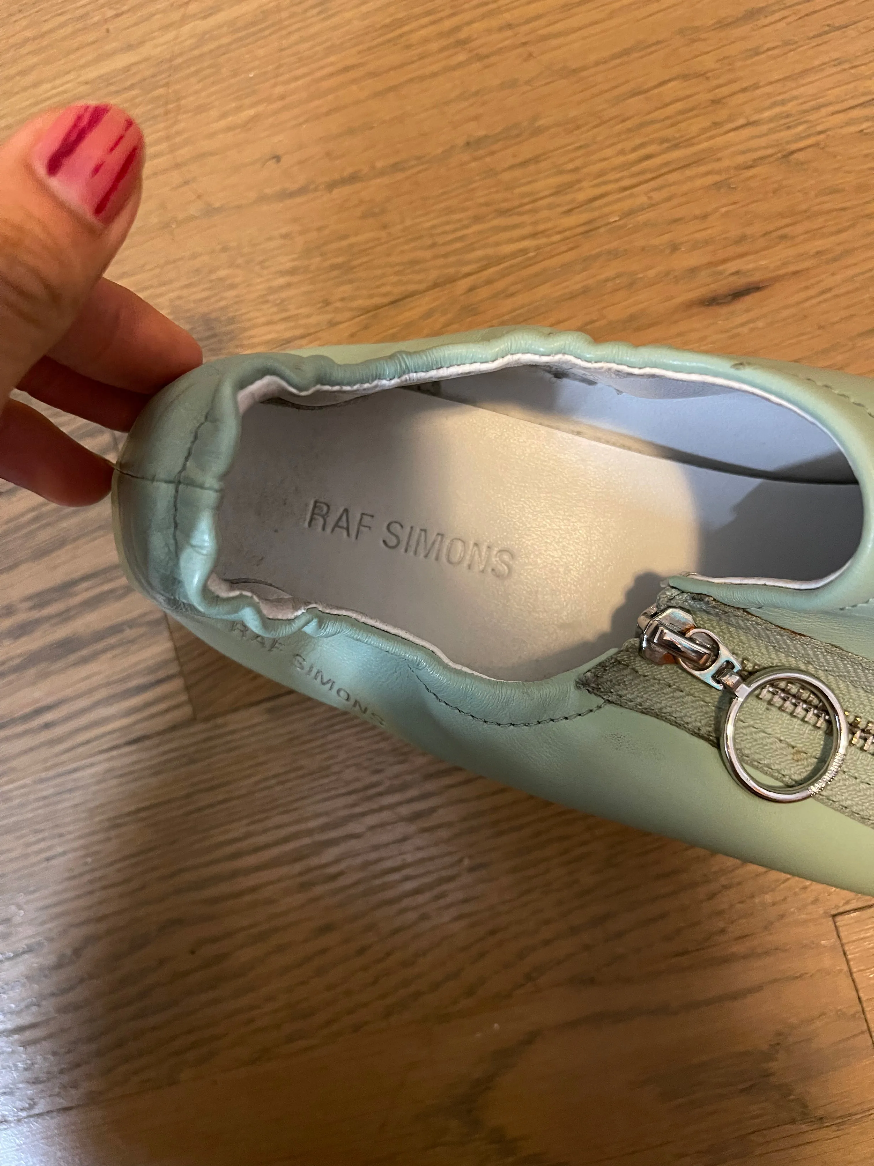 Raf Simons space loafer