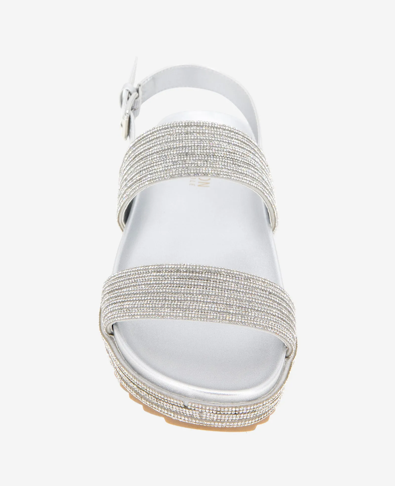 REACTION - Debra Two Band Crystal Sandal