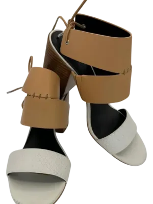 Rebecca Minkoff "Christy" Block Heel Strappy Sandals
