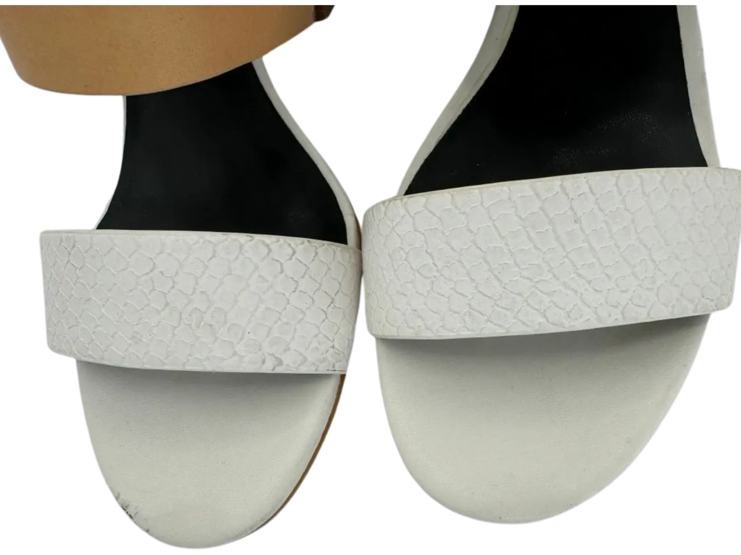 Rebecca Minkoff "Christy" Block Heel Strappy Sandals