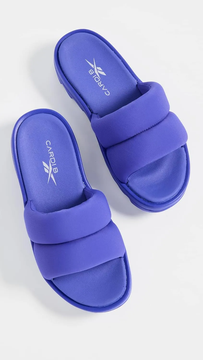 Reebok Women's Cardi B Slide Sandal
