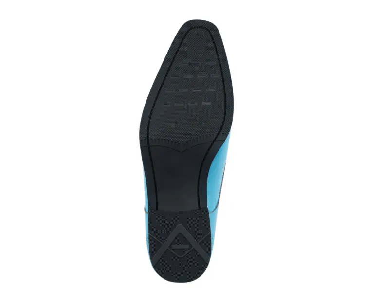 Russo Teal Cap Toe Shoes