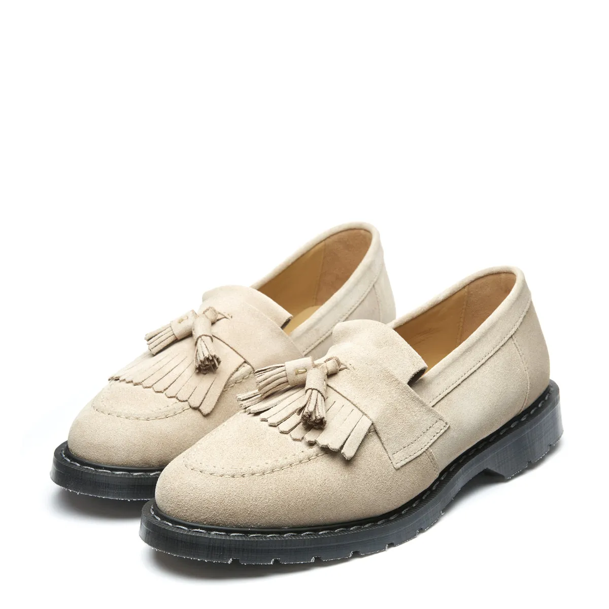Sand Suede Tassel Loafer