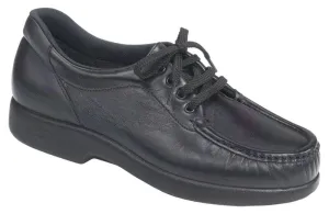 SAS Women's Take Time Lace Up Loafer Black