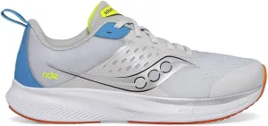Saucony Ride Kidz Sneaker, Grey/Blue/Citron, 6 US Unisex Big Kid