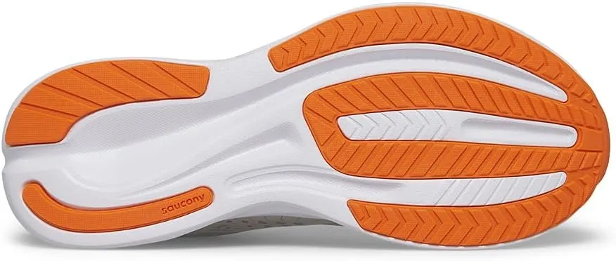 Saucony Ride Kidz Sneaker, Grey/Blue/Citron, 6 US Unisex Big Kid