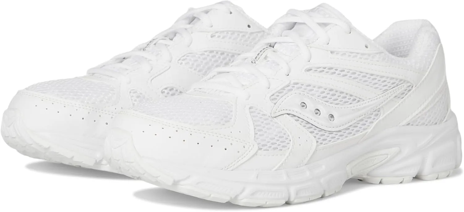 Saucony Unisex Ride Millennium Sneaker, White, 12 US Men