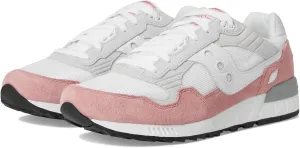 Saucony Unisex Shadow 5000 Sneaker, White/Salmon, 11.5 US Men
