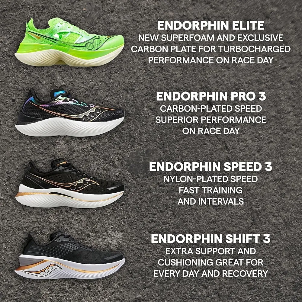 Saucony Women's Endorphin Elite Slime Sneaker