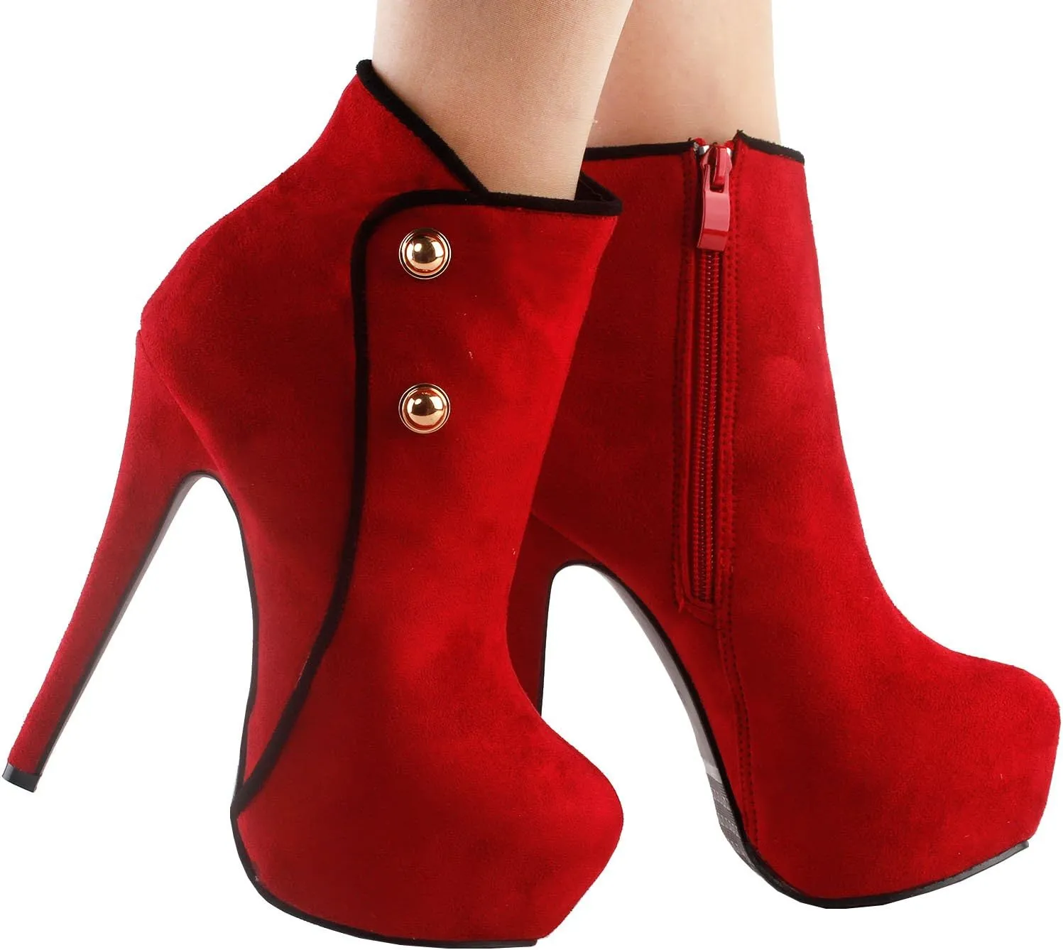 SHOW STORY Sexy Two Tone Peeptoe Bow Stiletto Platform High Heels Pumps,LF80805