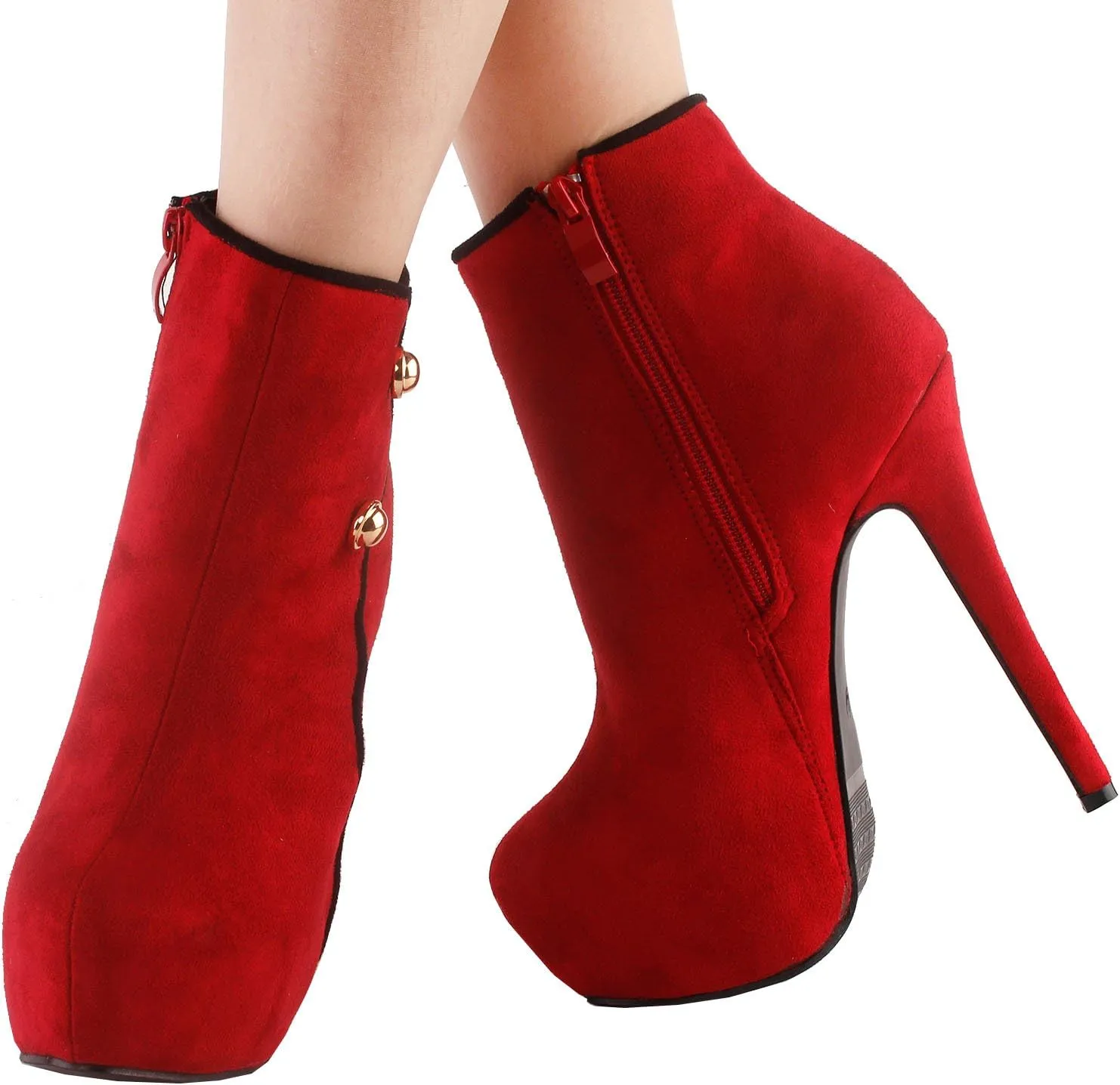 SHOW STORY Sexy Two Tone Peeptoe Bow Stiletto Platform High Heels Pumps,LF80805